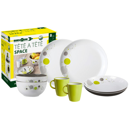 Set zdjela Brunner Set tête-à-tête Space 8 pcs