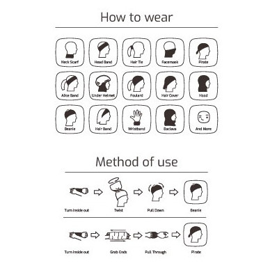 Višenamjenski šal WAMU Bagr