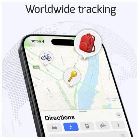 Lokator Swissten FindTag GPS Locator (with Apple Find My function)