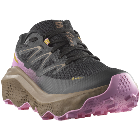 Ženske tenisice za trčanje Salomon Ultra Flow 2 Gore-Tex crna Black / Iron / Cyclamen