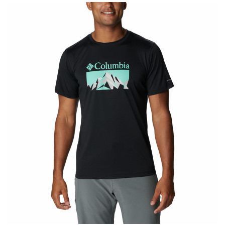 Muška majica Columbia Zero Rules Short Sleeve Graphic Shirt crna