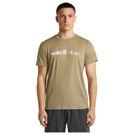Muška majica Icebreaker Men Merino 150 Tech Lite SS Tee The Peaks