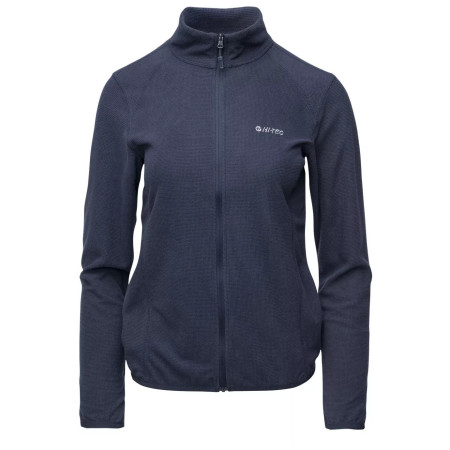 Ženska dukserica Hi-Tec Lady Damis II Full Zip plava MOOD INDIGO