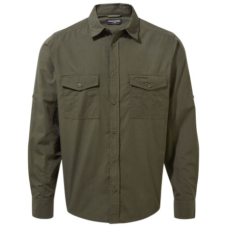 Muška košulja Craghoppers Kiwi Long Sleeved Shirt zelena Woodland Green