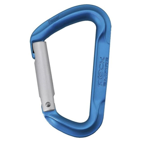 Karabiner Rock Empire Racer Straight plava Cyan