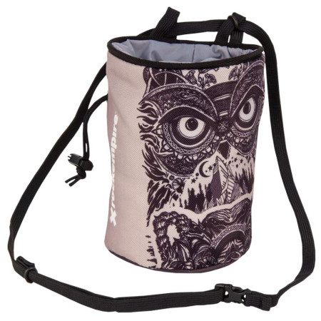 Vrećica za magnezij Rock Empire Chalk Bag Owl bež