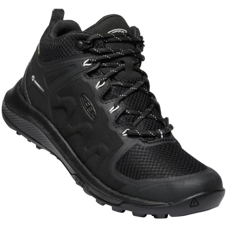 Ženske cipele Keen Explore Mid Wp crna Black/StarWhite