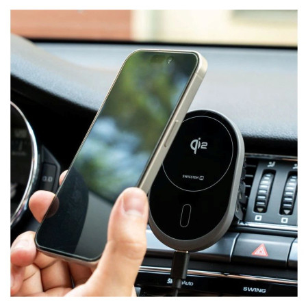 Držač za auto Swissten MagRIDE Qi2