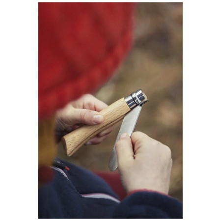 Sklopivi nož Opinel VRI N°07 My first buk + torbica