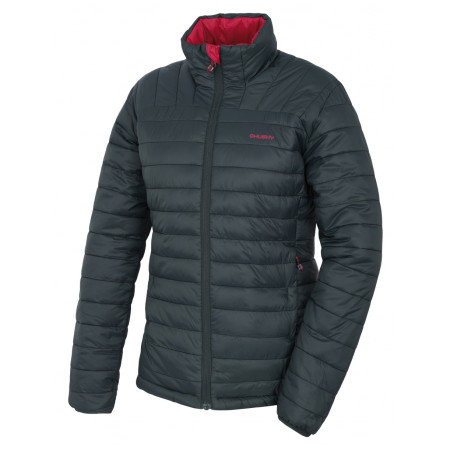 Ženska zimska jakna Husky Nodiq L crna/zelena