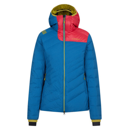 Ženska jakna La Sportiva Tempest Down Jkt W plava/ružičasta Opal/Hibiscus