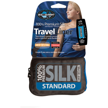 Podstava za vreću za spavanje Sea to Summit Silk Liner Stretch Panel Std