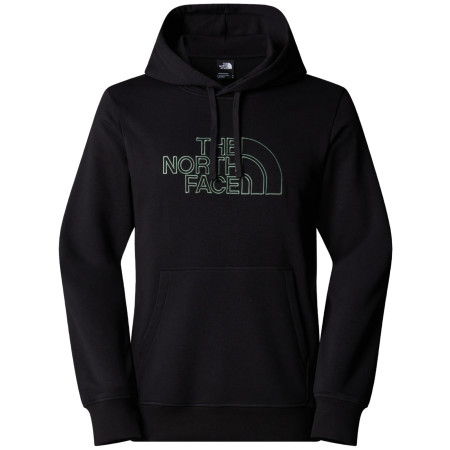 Muška dukserica The North Face Drew Peak Light Hoodie crna/zelena Tnf Black/Duck Green