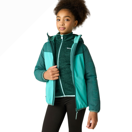 Dječja zimska jakna Regatta Illuma Reflective Jacket Mediterranea/Turquoise