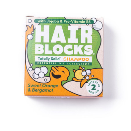 Šampon Totally Solid Solid Shampoo - Sweet Orange & Bergamot
