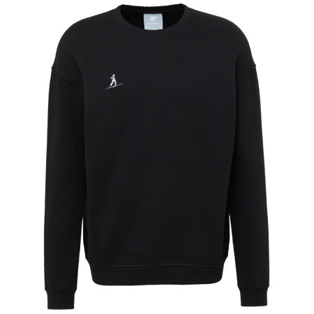 Muška dukserica Mammut Mammut Base ML Crew Neck Men Ski Tour crna black