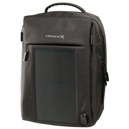 Solarni ruksak Crossio SolarBag Snappy 20 l crna Black