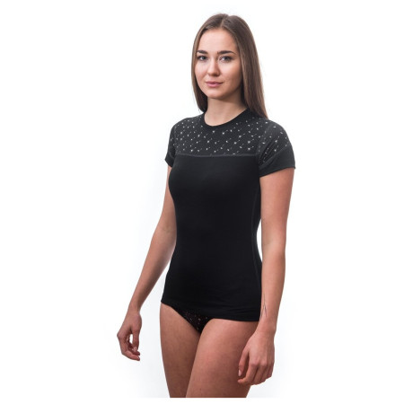 Ženska funkcionalna majica Sensor Merino Impress (short sleeve)