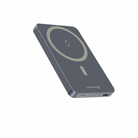 Prijenosna baterija powerbank Swissten Fusion 5000 mAh Magsafe