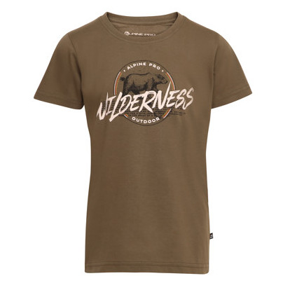 Dječja majica Alpine Pro Faho zelena