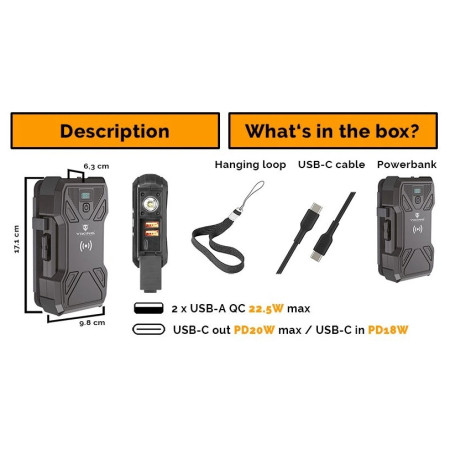 Solarna power banka Viking Technology Tyr III