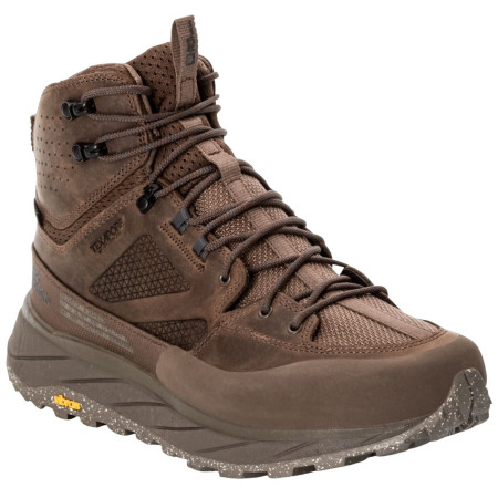 Muške cipele za planinarenje Jack Wolfskin Terraquest Texapore Mid M smeđa bear