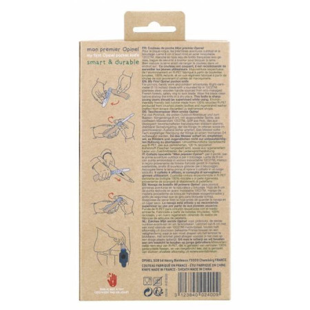 Sklopivi nož Opinel VRI N°07 My first buk + torbica