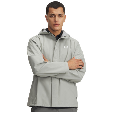 Muška jakna Under Armour M Cloudstrike Jacket siva Titanium / / White