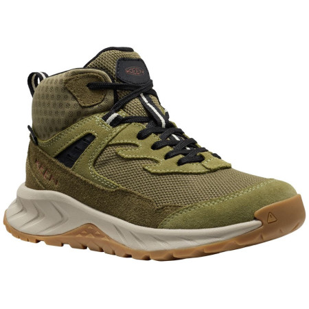 Dječja obuća Keen Hightrail Mid Wp Youth Dark Olive zelena dark olive/martini olive