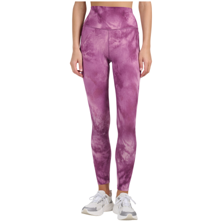 Ženske tajice 4F Tights Fnk F540 ružičasta Dark Violet Allover