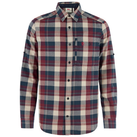 Muška košulja Fjällräven Fjällglim Regular Shirt M tamno plava Dark Navy-Maroon