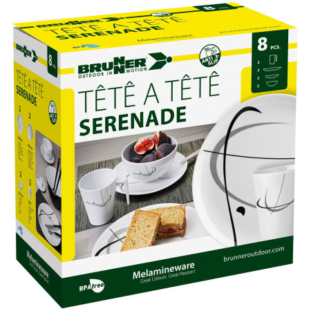 Set posuđa Brunner Set tête-à-tête Serenade 8 pcs
