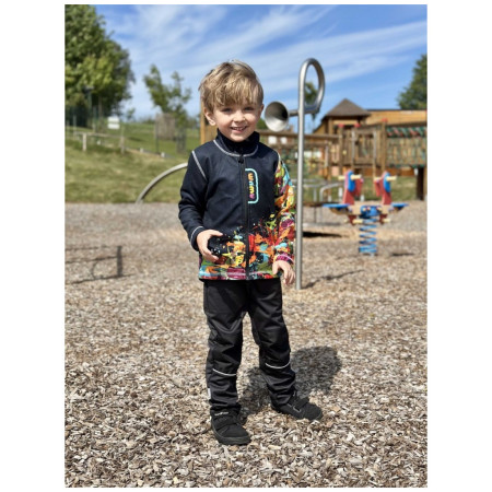 Dječje softshell hlače WAMU Černá