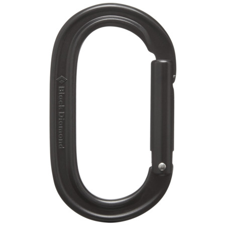 Karabiner Black Diamond Oval Keylock crna Black