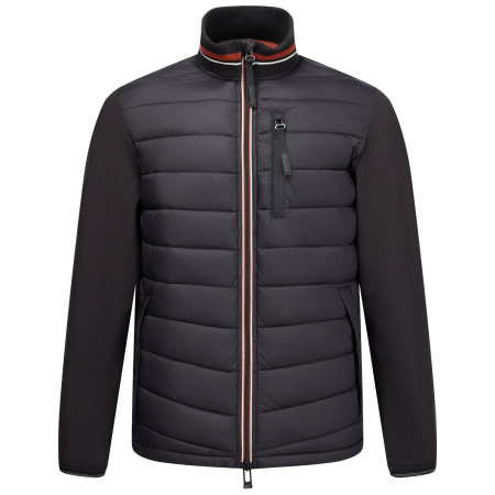 Muška hibridna jakna Regatta Brentmoor Hybrid crna Black