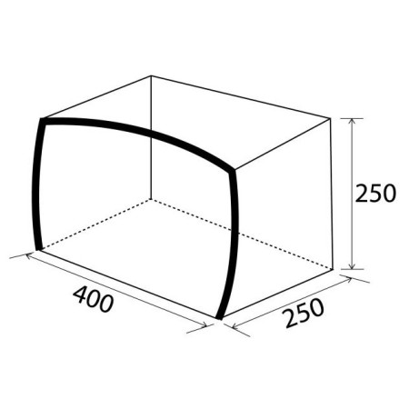 Zaklon Brunner Skia 400 Aerocampin