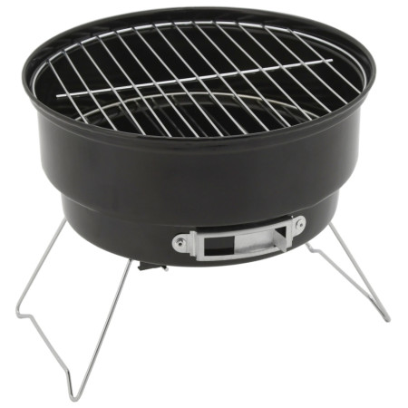 Roštilj na drveni ugljen Cattara BOSA přenosný s taškou crna