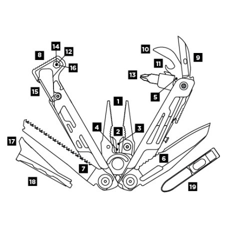 Multi-tool Leatherman Signal