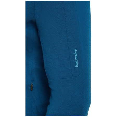 Muške funkcionalne majice dugih rukava Icebreaker M Mer 260 Quantum IV LS Zip Hoodie