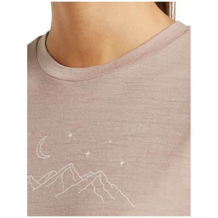 Ženska majica Icebreaker Women Merino 150 Tech Lite SS Tee Sparkling Stars