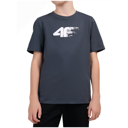 Dječja majica 4F Tshirt M3515 Dark Grey siva Dark Grey