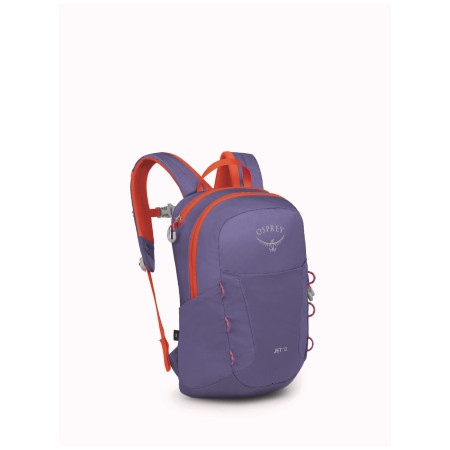 Dječji ruksak Osprey Jet 12 Ljubičasta euphoria purple/mars orange