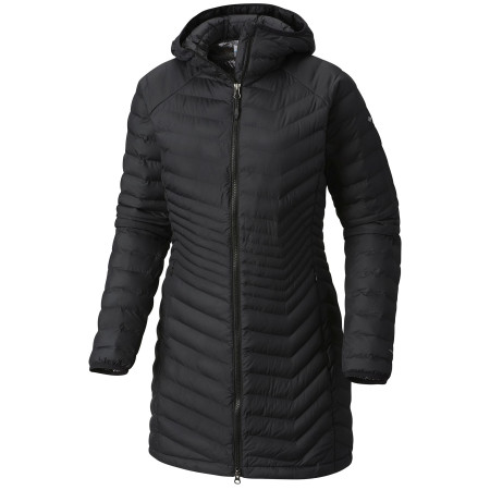 Ženska jakna Columbia Powder Lite Mid Jacket crna Black
