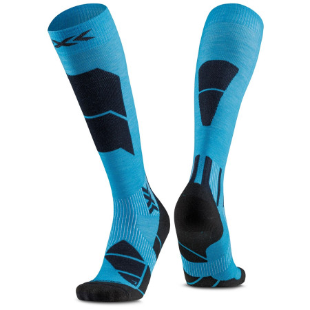 Dokoljenice X-Socks Ski Perform Merino Otc svijetlo plava ETERNAL ICE
