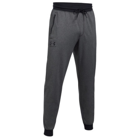 Muške trenerke Under Armour Sportstyle Tricot Jogger siva/crna