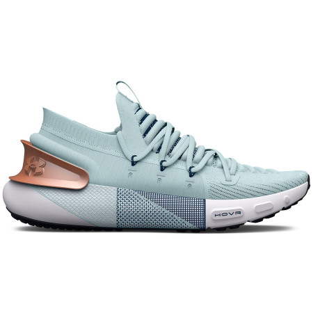 Ženske tenisice za trčanje Under Armour W HOVR Phantom 3 MTLC bijela/siva Fuse Teal / White / Metallic Light Copper