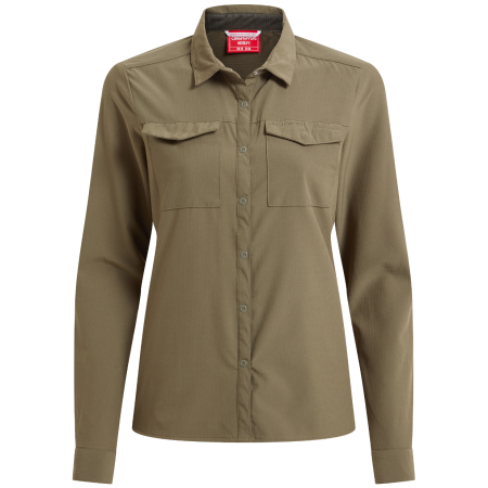 Košulja Craghoppers NosiLife Pro Long Sleeved Shirt III zelena Wild Olive