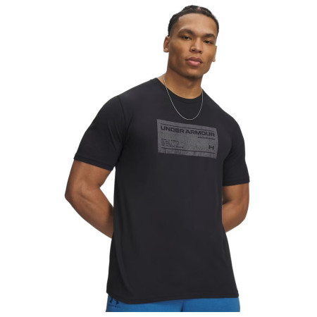 Muška majica Under Armour UA M Box WM Label SS crna Black