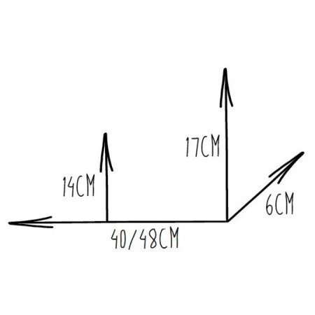 Torbica za okvir bicikla Acepac Zip frame bag M