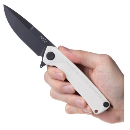Sklopivi nož Acta non verba Z100BB-DLC black, G10 White
